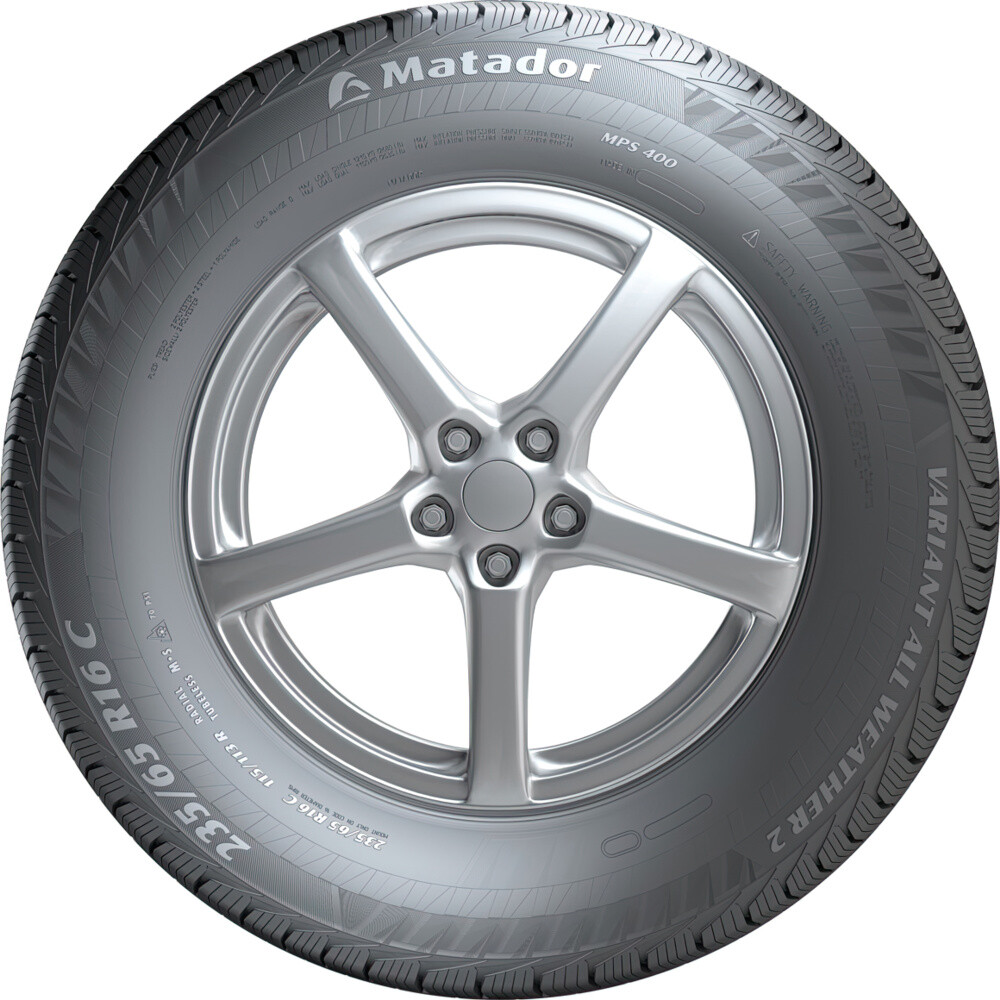 Всесезонні шини Matador MPS-400 Variant All Weather 2 215/65 R15C 104/102T 6PR-зображення-2