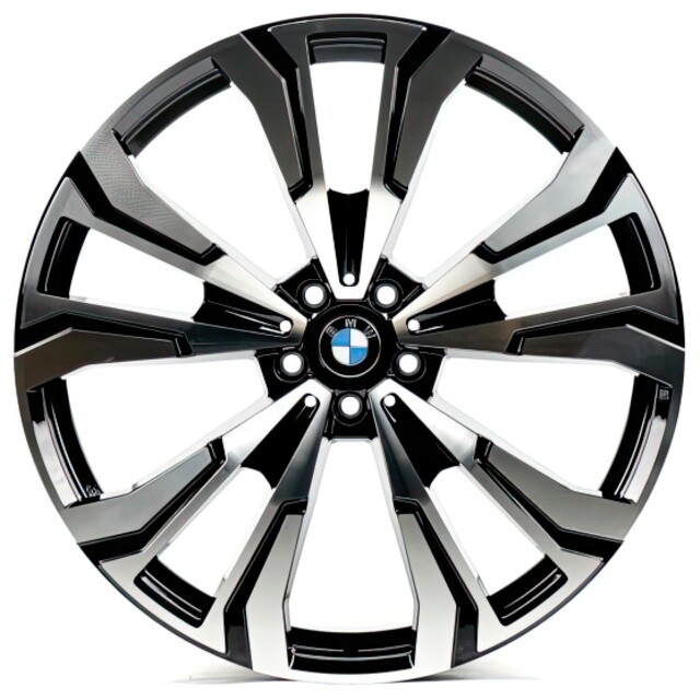 Литі диски Replica BMW (B2901) R20 W9.5 PCD5x112 ET35 DIA66.5 (black machined face) Литі диски Replica BMW (B2901) R20 W9.5 PCD5x112 ET35 DIA66.5 (black machined face)