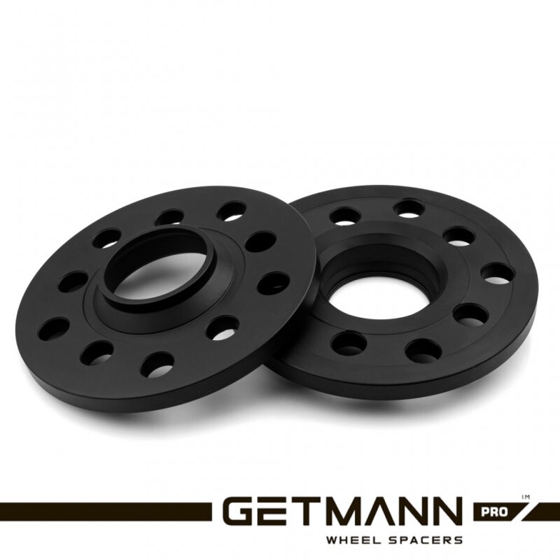 GETMANN | Колісна проставка 10мм PCD 5x100 DIA 57.1 Audi, Seat, Skoda, Volkswagen тільки під рідні диски на передню вісь (D-134)