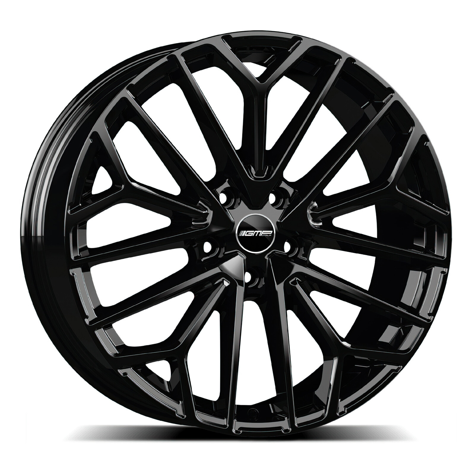 Литі диски GMP Italia Materia R20 W9 PCD5x130 ET57 DIA66.6 (black)-зображення-1