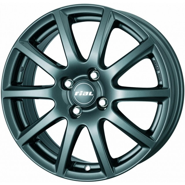 Литі диски Rial Milano R16 W6.5 PCD5x108 ET50 DIA63.4 (titanium)-зображення-1