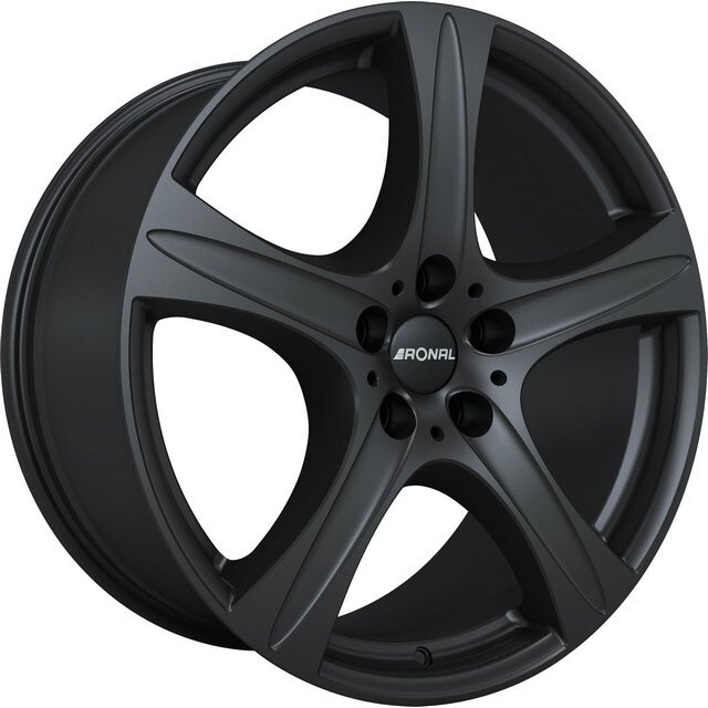 Литі диски Ronal R55 R17 W7.5 PCD5x130 ET55 DIA71.6 (black)