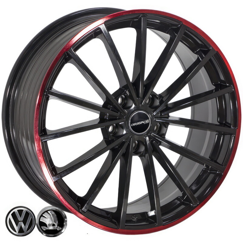 Литі диски ZF FBX174 R18 W8 PCD5x112 ET45 DIA57.1 (BRL)-зображення-1