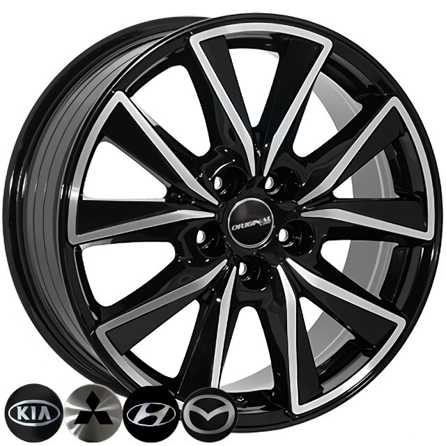 Литі диски ZF FE173 R18 W7.5 PCD5x114.3 ET50 DIA67.1 (BMF)