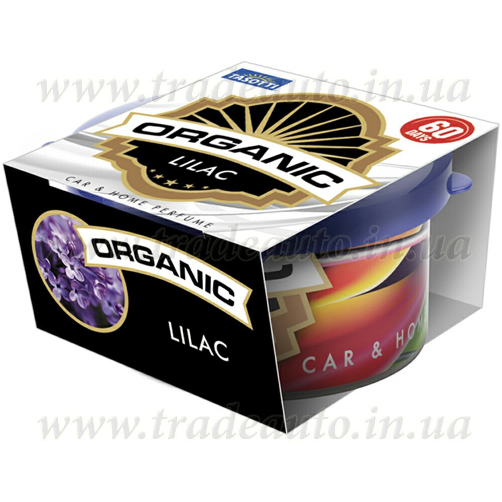 Ароматизатор консерва Tasotti Organic Lilac (Бузок) 42g