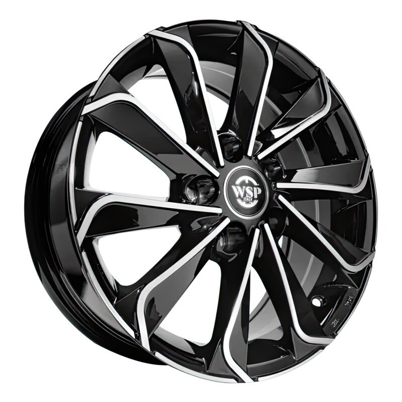 Литі диски WSP Italy Kia (WD003) Corinto R16 W6.5 PCD5x114.3 ET42.5 DIA67.1 (gloss black polished)