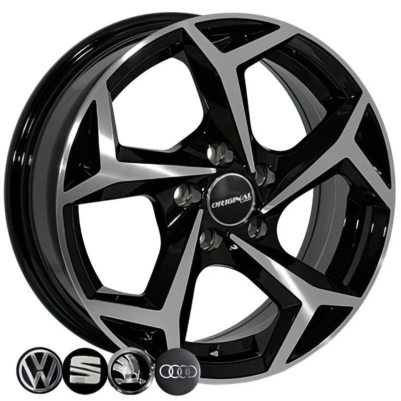 Литі диски ZW BK5340 R15 W6 PCD5x108 ET37 DIA65.1 (BP)