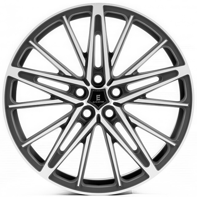 Литі диски Cast Wheels CW362 R22 W9.5 PCD5x120 ET40 DIA72.6 (matt gun metal machined face)