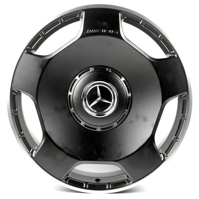 Литі диски Replica Mercedes (MR1) R20 W9 PCD5x112 ET34 DIA66.6 (satin black lip polished)