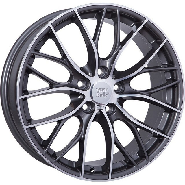 Литі диски WSP Italy BMW (W678) Main R19 W8 PCD5x120 ET52 DIA72.6 (anthracite polished)-зображення-1