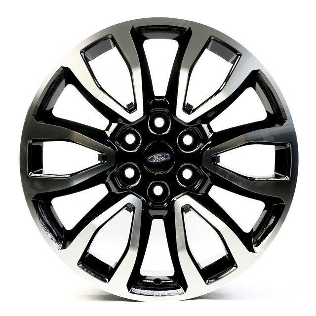 Литі диски Replica Ford (FD1224) R20 W9 PCD6x135 ET30 DIA87.1 (gloss black machined face)