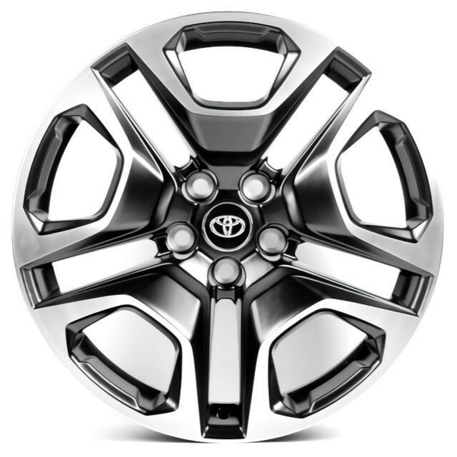 Литі диски Replica Toyota (TY841D) R19 W7.5 PCD5x114.3 ET40 DIA60.1 (MBF)-зображення-4