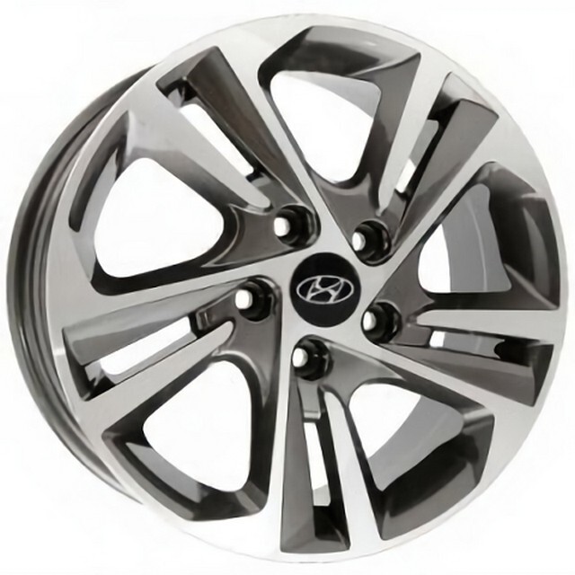 Литі диски Replica Hyundai (HY141) R17 W7 PCD5x114.3 ET52 DIA67.1 (GMF)-зображення-1