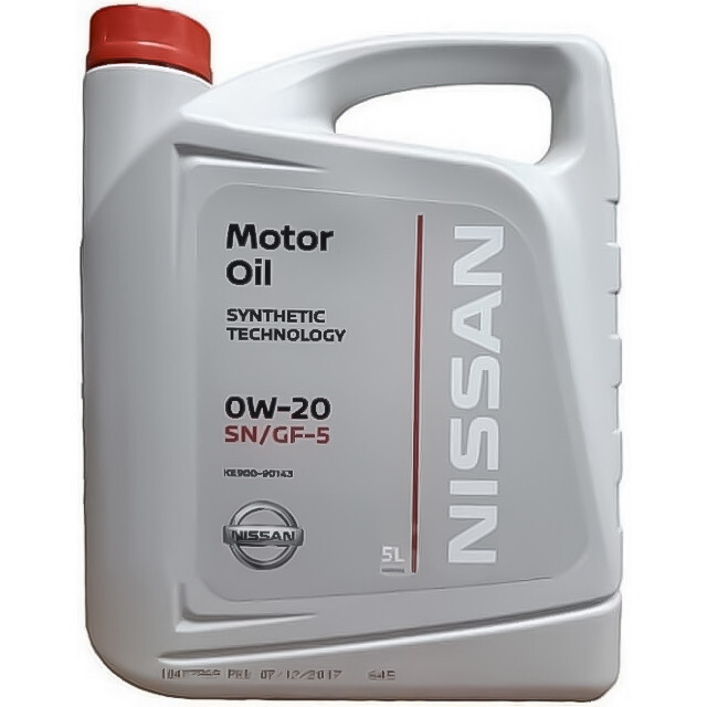 Моторна олія Nissan Motor oil 0W-20 (5л.)