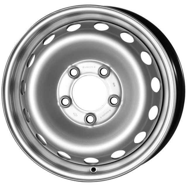 Сталеві диски Magnetto R1-1765 R16 W6 PCD5x130 ET66 DIA89 (silver)-зображення-1