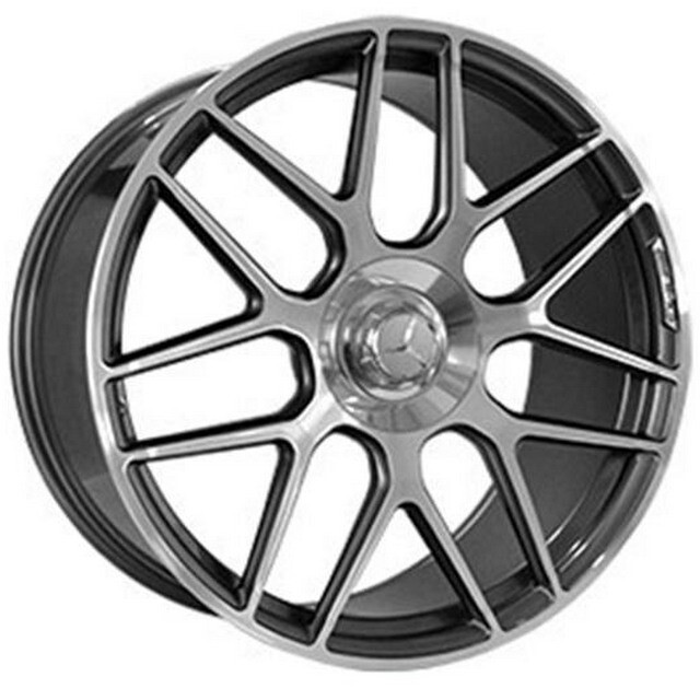 Литі диски Replica Mercedes (MR555) R21 W10 PCD5x112 ET57 DIA66.6 (GMF)-зображення-1