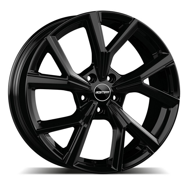 Литі диски GMP Italia Mentor R18 W7.5 PCD5x100 ET38 DIA57.1 (black)-зображення-1