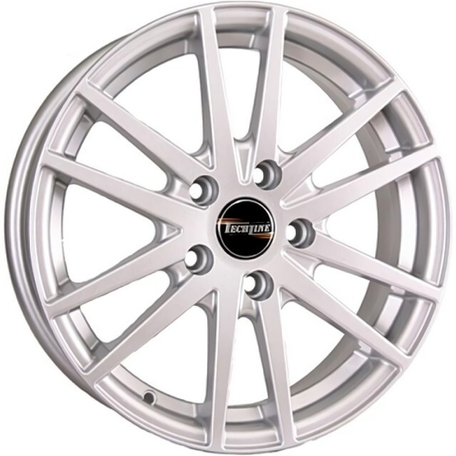 Литі диски Tech Line TL535 R15 W6 PCD4x100 ET45 DIA67.1 (SL)