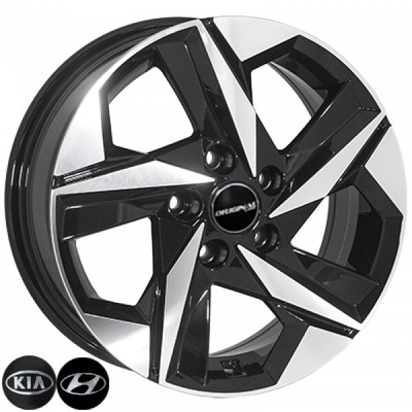 Литые диски ZF 1622 R16 W6.5 PCD5x114.3 ET40 DIA67.1 (BMF)