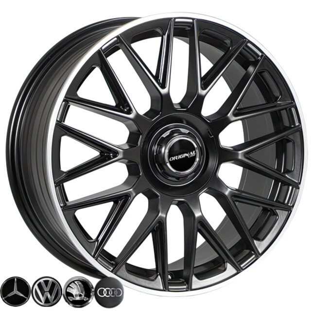 Литі диски ZH 8123L R18 W8 PCD5x112 ET35 DIA66.6 (MBML)-зображення-1