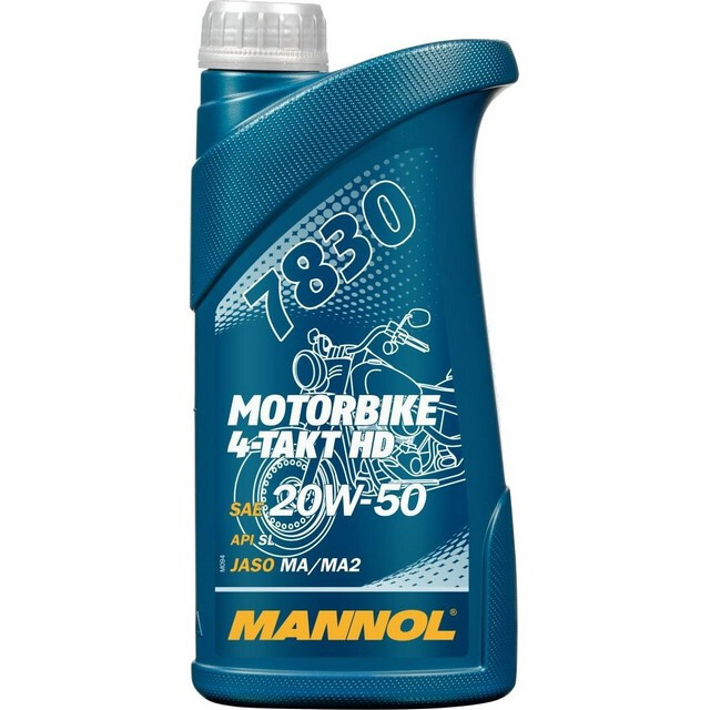 Моторне масло Mannol 4-Takt Motorbike HD 20W-50 (1л.)