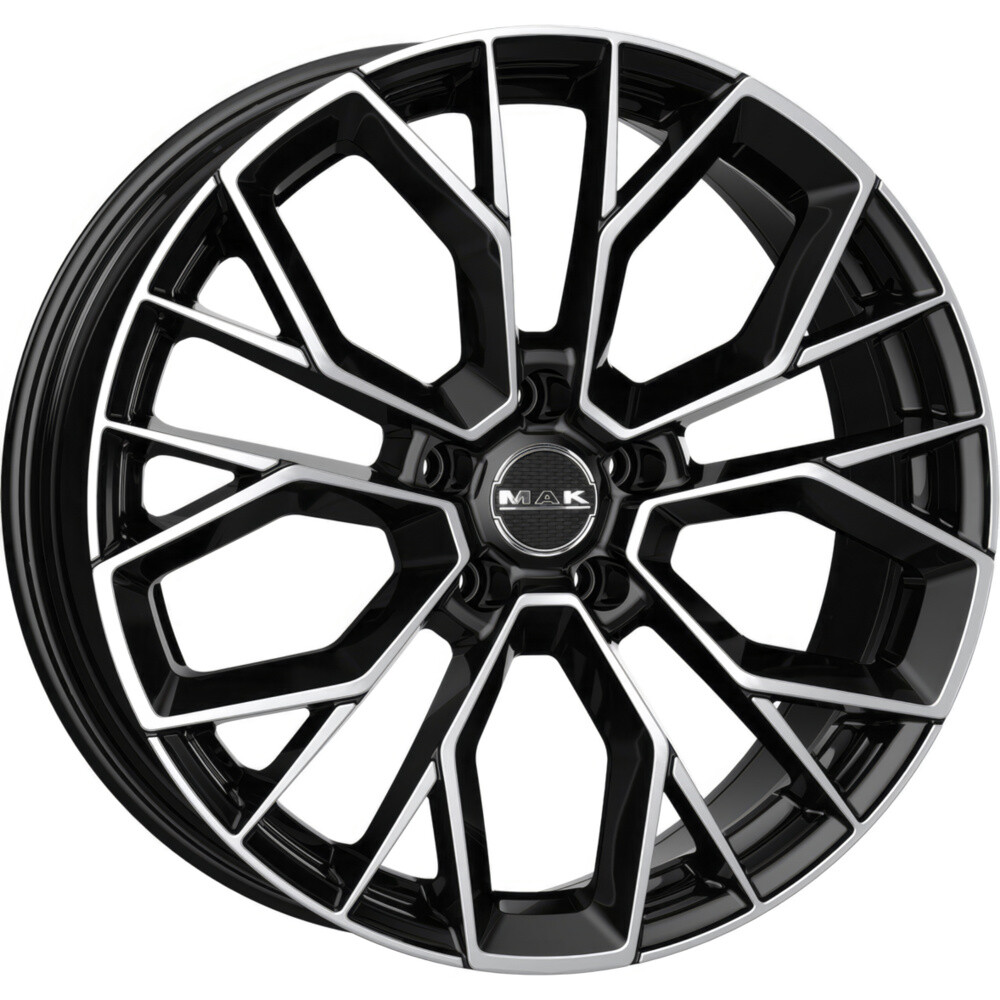 Stilo black polished Литі диски Mak Stilo R21 W8.5 PCD5x114.3 ET40 DIA76 (black polished)