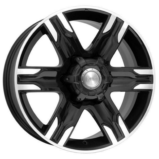 Литі диски КиК Ріальто R17 W8 PCD6x139.7 ET38 DIA67.1 (алмаз чорний)