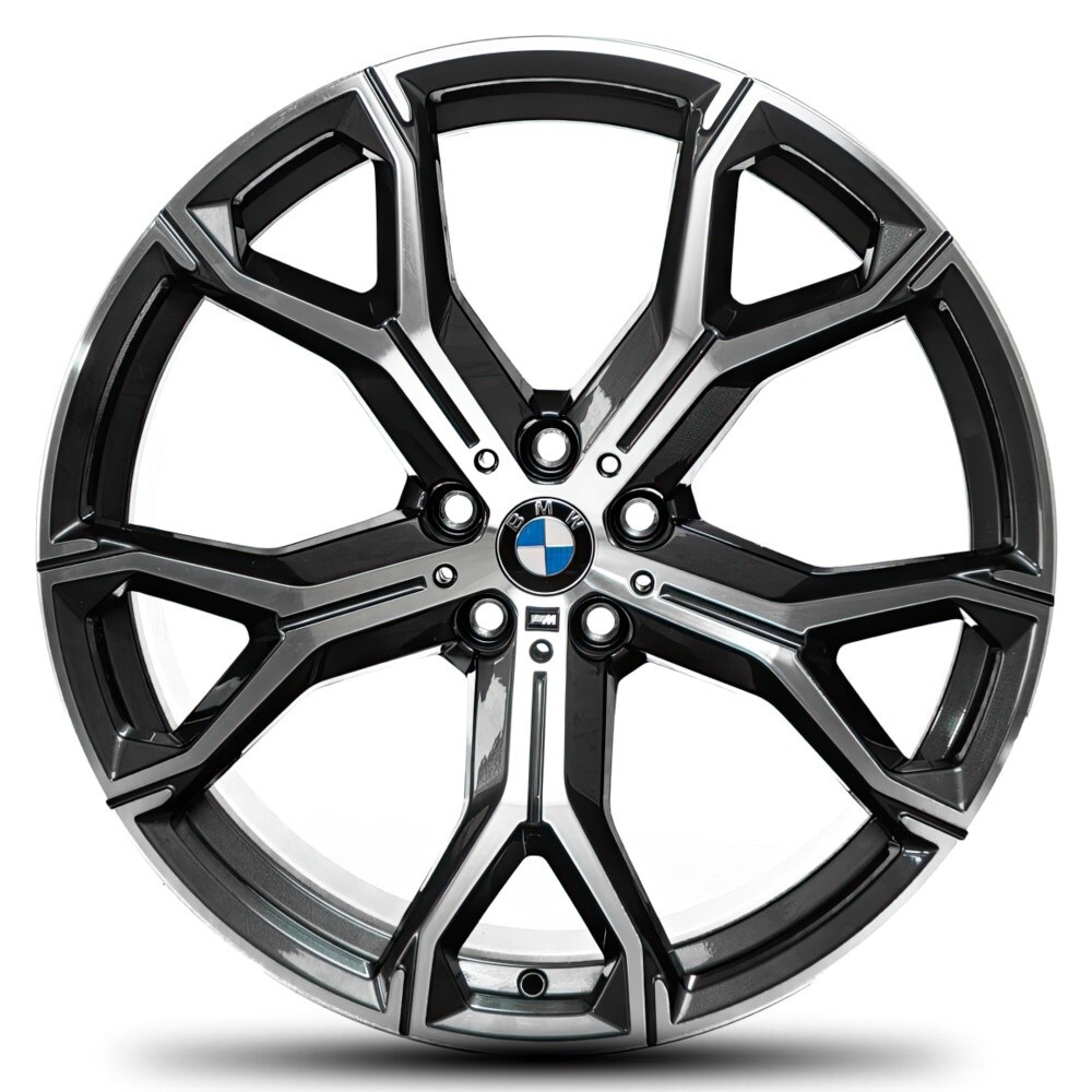 Литі диски BMW OEM 8071998 R21 W9.5 PCD5x112 ET37 DIA66.6 (anthracite polished)