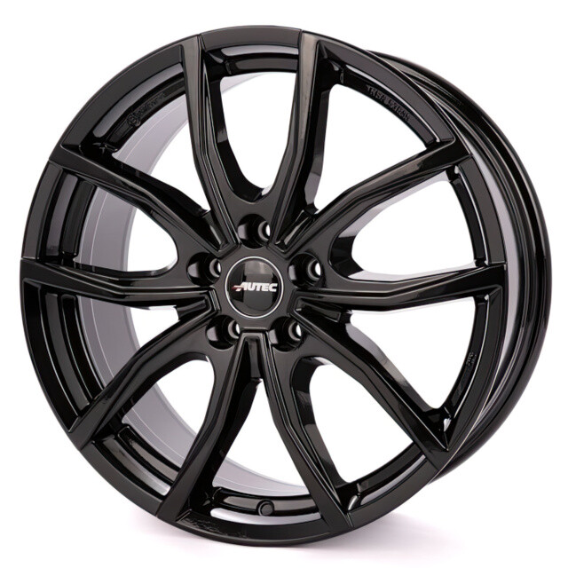 Литі диски Autec Vidra R19 W7.5 PCD5x108 ET42 DIA65.1 (gloss black)-зображення-3