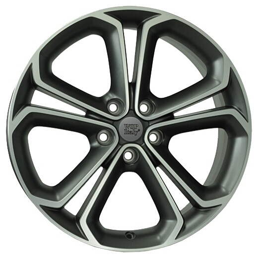 Литі диски WSP Italy Opel (W2510) Zefiro R18 W7.5 PCD5x115 ET41 DIA70.2 (matt gun metal polished)-зображення-1