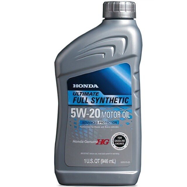 Моторна олива Honda 5W-20 Ultimate Full Synthetic SP/GF-6 (1qt=0,946л.).