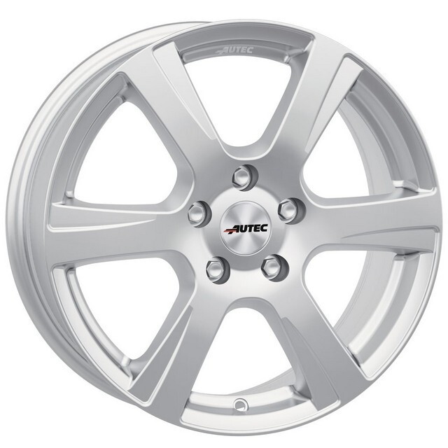 Литі диски Autec Polaric R15 W6 PCD4x108 ET23 DIA65.1 (brilliant silver)