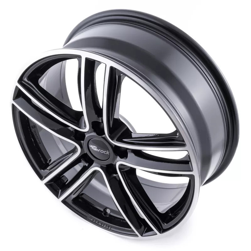 Литі диски RC Design RC-27 R17 W7 PCD5x100 ET41 DIA56.1 (black polished)-зображення-3