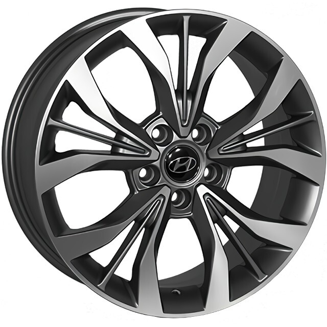 Литі диски Replica Hyundai (QC1142) R18 W7.5 PCD5x114.3 ET50 DIA67.1 (MGMF)
