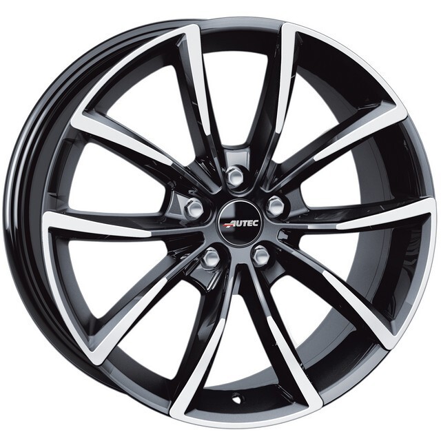 Литі диски Autec Astana R18 W8 PCD5x112 ET44 DIA57.1 (black polished)