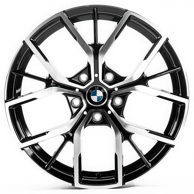 Ковані диски Flow Forming FF1511 R18 W8 PCD5x120 ET30 DIA72.6 (black machined face)