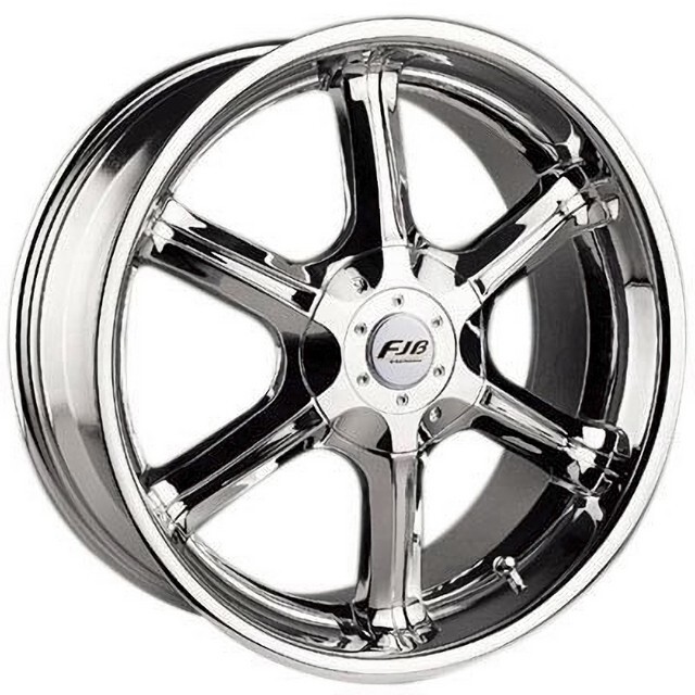 Литі диски FJB F-320 R20 W8.5 PCD6x139.7 ET13 DIA108.3 (chrome)