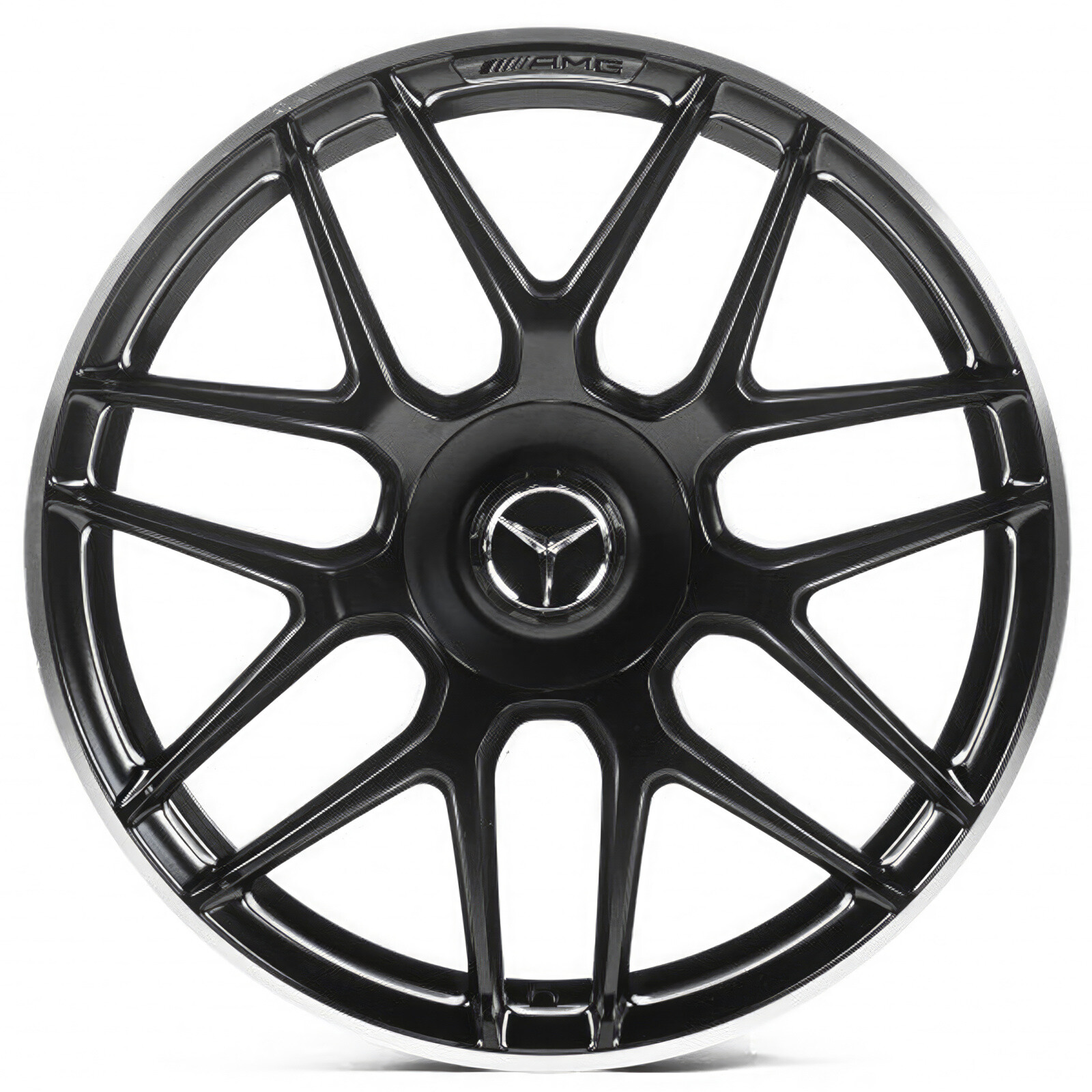 Литі диски Replica Mercedes (MR29) R19 W9 PCD5x112 ET52 DIA66.6 (matt black lip polished)