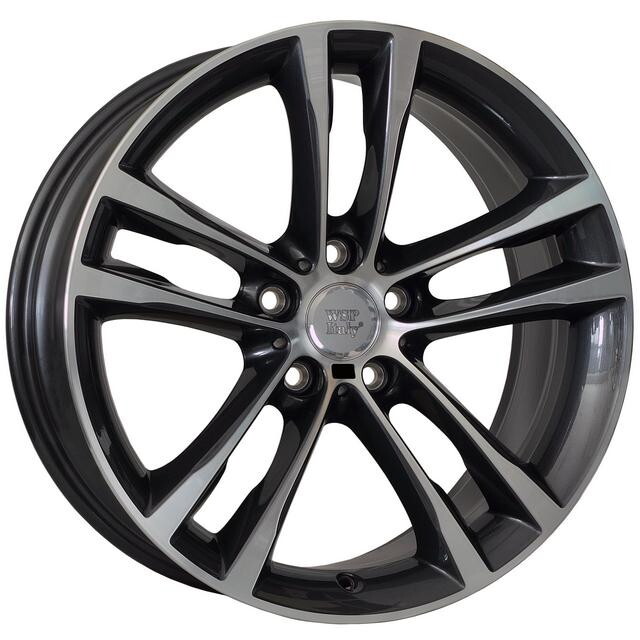 Литі диски WSP Italy BMW (W681) Achille R19 W8 PCD5x120 ET30 DIA72.6 (anthracite polished)-зображення-1