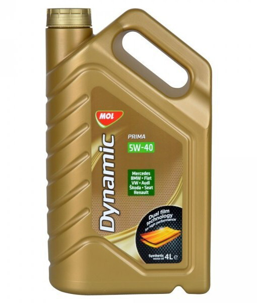 Моторне масло MOL Dynamic Prima 5W-40 (4л.)
