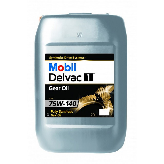 Трансмісійна олива Mobil Delvac 1 Gear Oil 75W-140 (20л.)-зображення-1