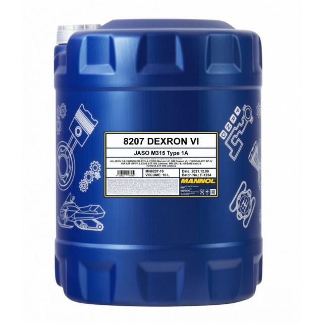Трансмиссионное масло Mannol ATF Dexron VI (10л.)