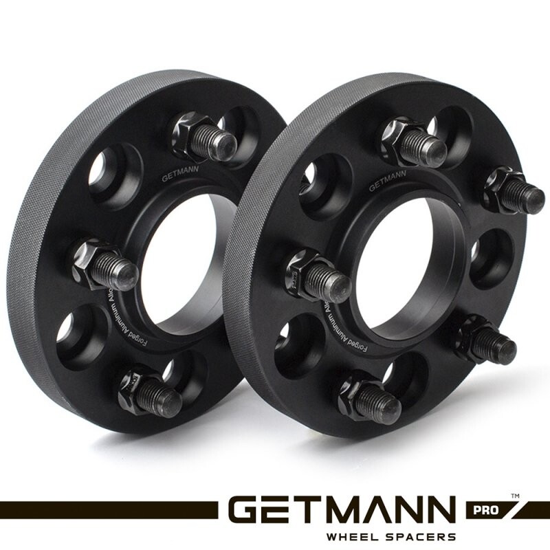 GETMANN | Колісна проставка-адаптер 20мм PCD 5x114.3 DIA 64.1 зі шпильками 14x1.5 Кована (Tesla Model 3; Model Y)