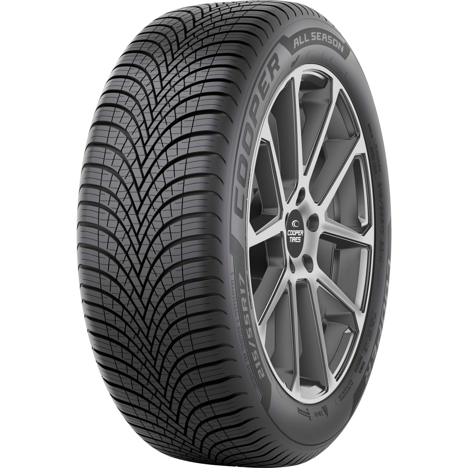 Всесезонні шини Cooper All Season 195/60 R17 90H