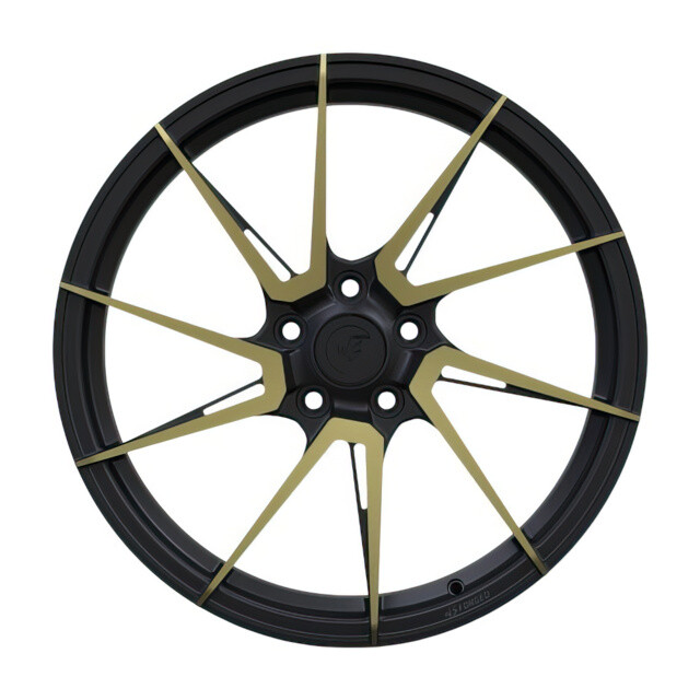 Литі диски WS Forged WS-50M R19 W8 PCD5x112 ET45 DIA57.1 (gloss bronze gloss black lip)
