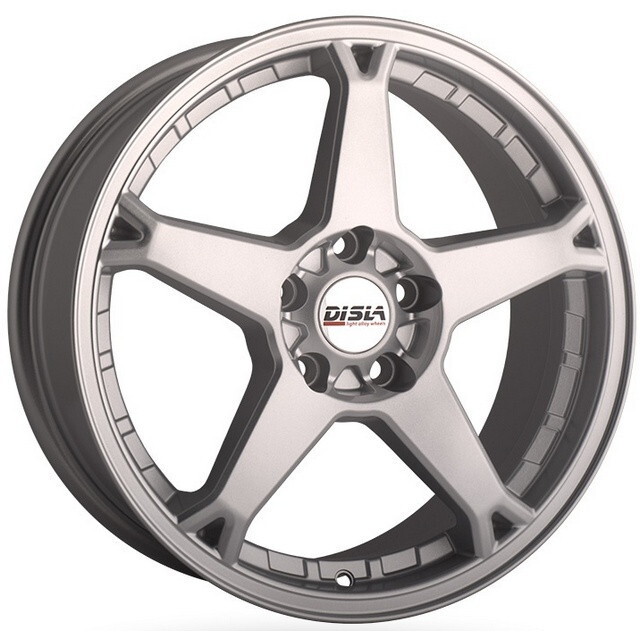 Литі диски Disla Rapide R15 W6.5 PCD5x112 ET35 DIA57.1 (silver)-зображення-1