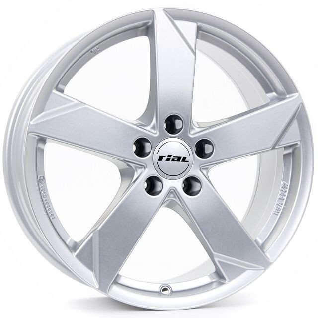 Литі диски Rial Kodiak R15 W6 PCD4x100 ET39 DIA56.6 (silver)-зображення-1