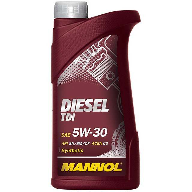 Моторна олива Mannol Diesel TDI SN/SM/CF SAE 5W-30 (1л.)
