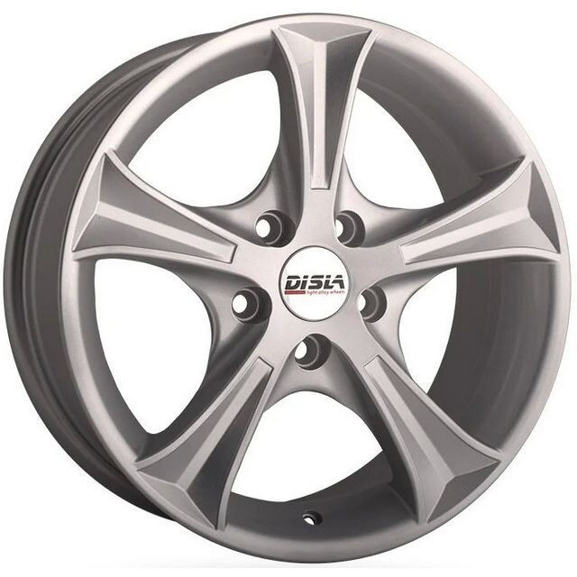 Литі диски Disla Luxury R14 W6 PCD5x100 ET37 DIA57.1 (silver)