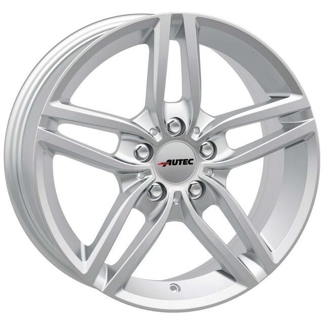 Литі диски Autec Kitano R17 W7.5 PCD5x120 ET43 DIA72.6 (brilliant silver)